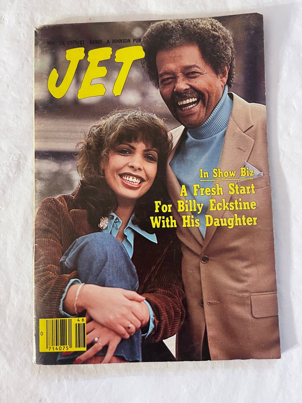 Vintage JET Magazines -  November 15, 1979 - Billy Eckstine With His Daughter